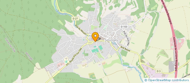 localisation de l'entreprise MONSIEUR KEVIN POIRIER  SELONGEY