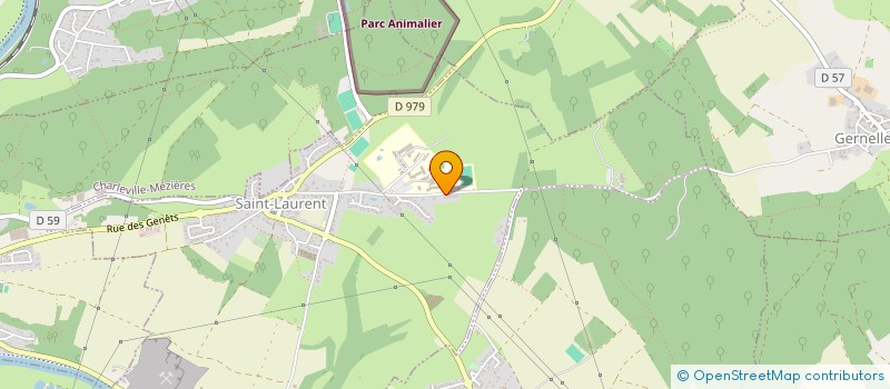 localisation de l'entreprise MONSIEUR KEVIN PONSARD  SAINT-LAURENT