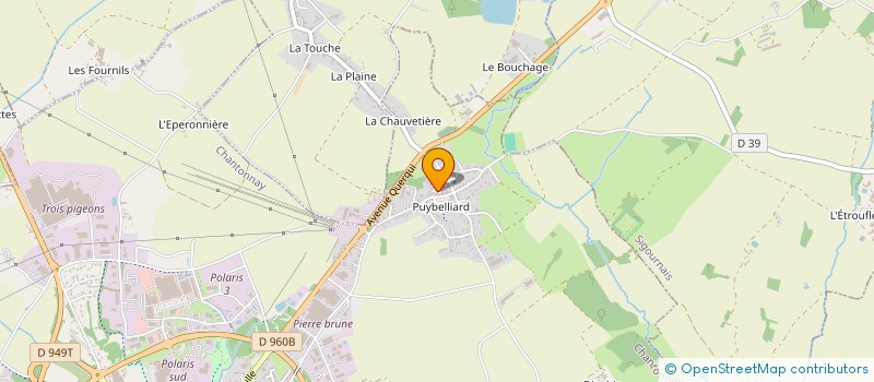 localisation de l'entreprise MONSIEUR KEVIN PORTIER à CHANTONNAY