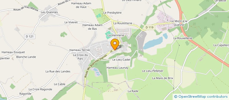 localisation de l'entreprise MONSIEUR KEVIN POULINGUE  BRIX