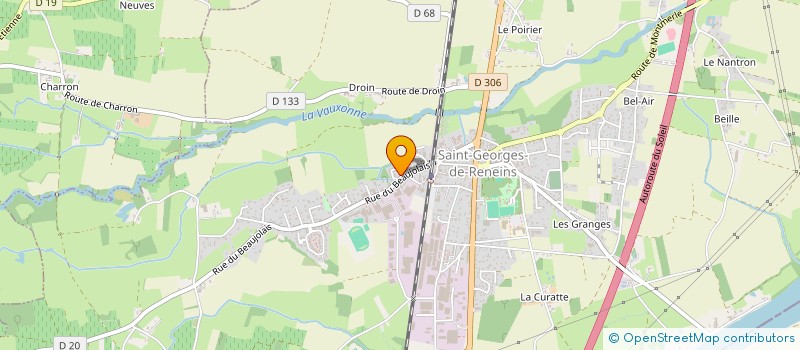 localisation de l'entreprise MONSIEUR KEVIN POUPARD  SAINT-GEORGES-DE-RENEINS