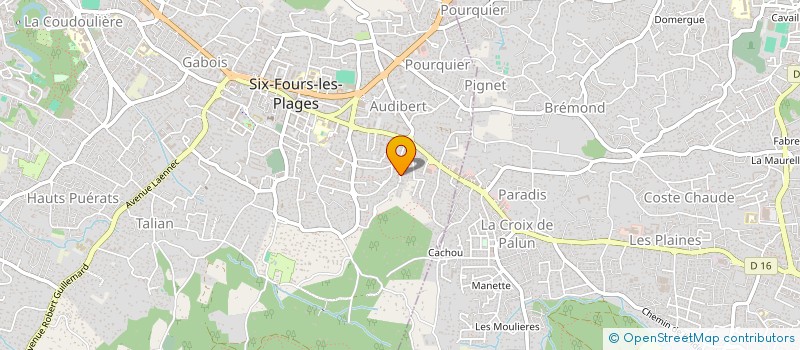 localisation de l'entreprise MONSIEUR KEVIN POZO à SIX-FOURS-LES-PLAGES