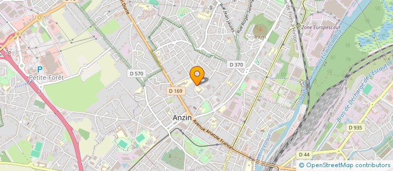 localisation de l'entreprise MONSIEUR KEVIN PRESSE  ANZIN