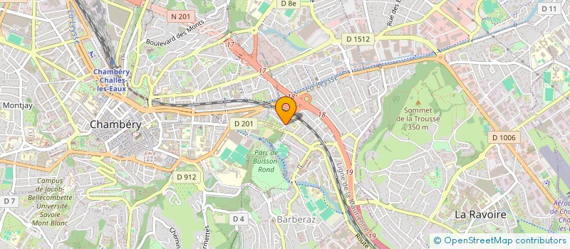 localisation de l'entreprise MONSIEUR KEVIN PRONIN  BARBERAZ