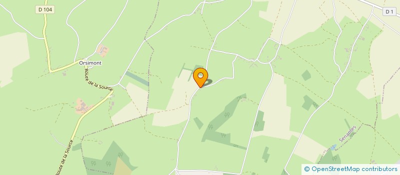 localisation de l'entreprise MONSIEUR KEVIN QUADPEERDS  SENANTES