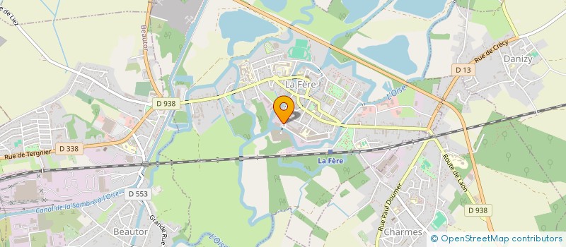 localisation de l'entreprise MONSIEUR KEVIN QUATREVAUX  ACHERY