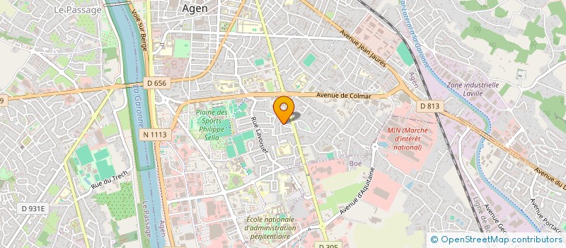 localisation de l'entreprise MONSIEUR KEVIN QUETEL  AGEN