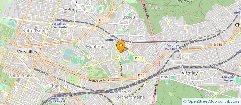 localisation de l'entreprise MONSIEUR KEVIN RABALISON à VERSAILLES