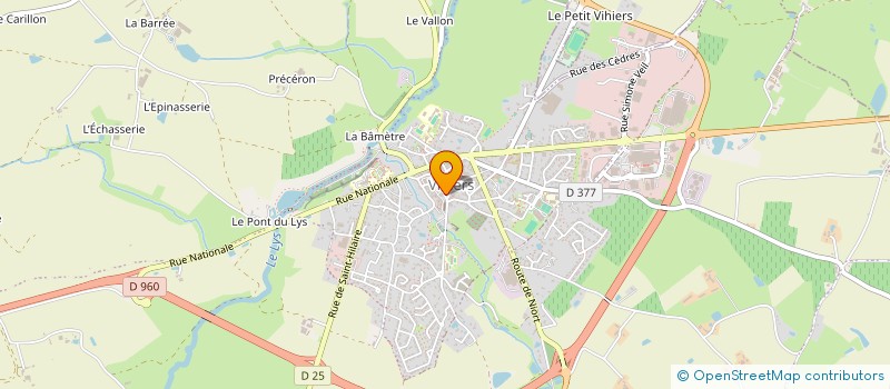 localisation de l'entreprise MONSIEUR KEVIN RACINEUX à LYS-HAUT-LAYON