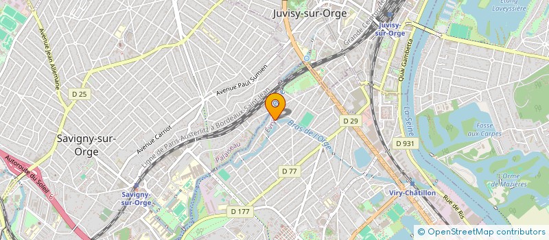 localisation de l'entreprise MONSIEUR KEVIN RADUCKI à VIRY-CHATILLON