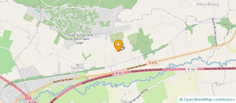 localisation de l'entreprise MONSIEUR KEVIN RAGOT  SURVILLE