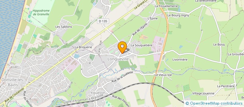 localisation de l'entreprise MONSIEUR KEVIN RAISON  LONGUEVILLE