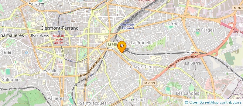 localisation de l'entreprise MONSIEUR KEVIN RAKOTOBE  VILLEFONTAINE