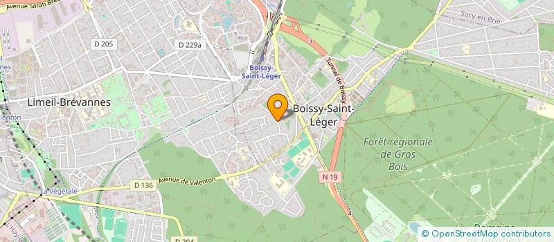 localisation de l'entreprise MONSIEUR KEVIN RAKOTOMANANA à BOISSY-SAINT-LEGER