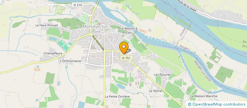 localisation de l'entreprise MONSIEUR KEVIN RAVENEAU à MAUGES-SUR-LOIRE