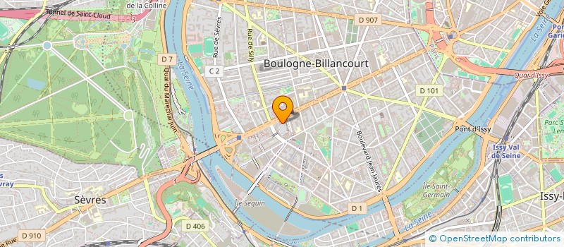 localisation de l'entreprise MONSIEUR KEVIN REDOULOUX à BOULOGNE-BILLANCOURT