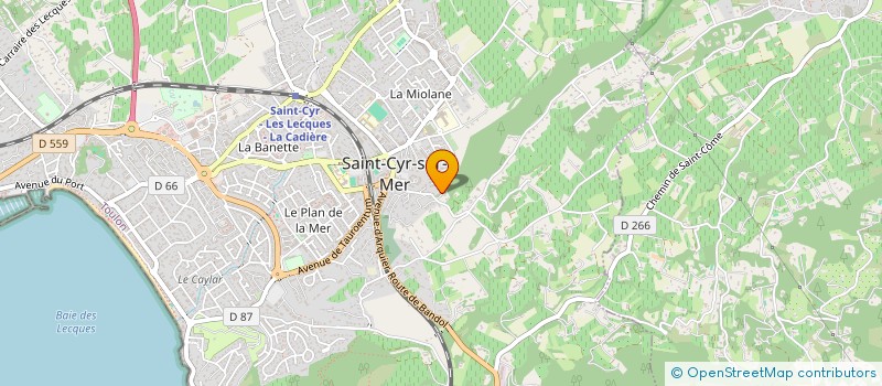 localisation de l'entreprise MONSIEUR KEVIN REHOUHI à SAINT-CYR-SUR-MER