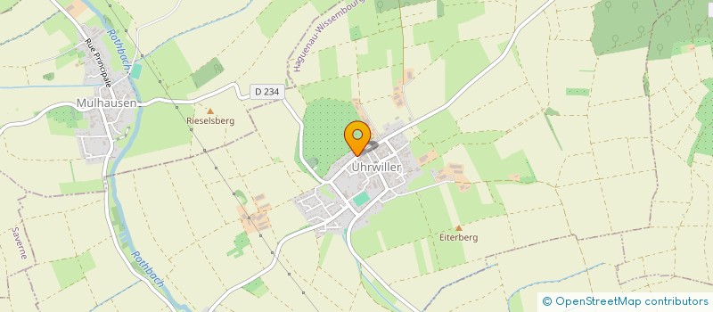 localisation de l'entreprise MONSIEUR KEVIN REINHARD  UHRWILLER