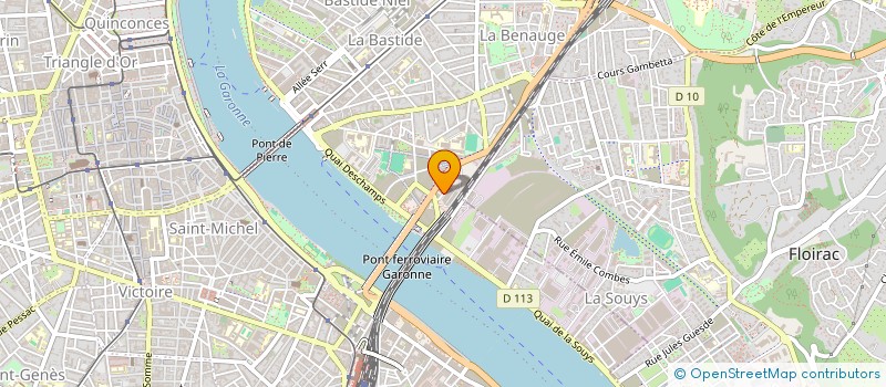 localisation de l'entreprise MONSIEUR KEVIN REINIER  BORDEAUX