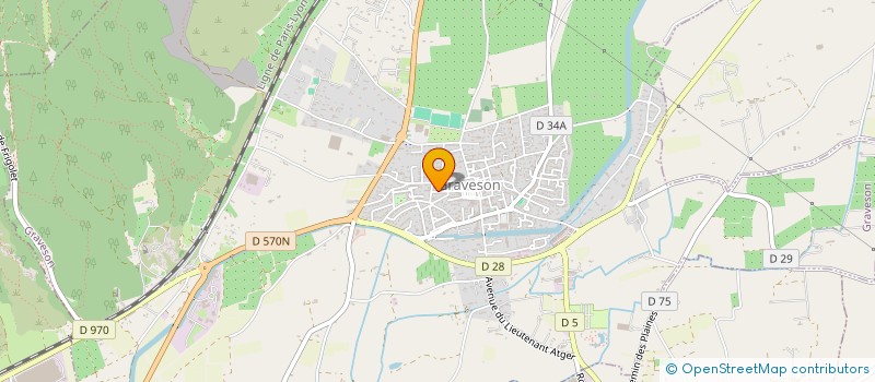 localisation de l'entreprise MONSIEUR KEVIN RENARD  GRAVESON