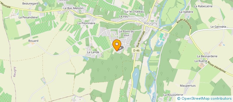 localisation de l'entreprise MONSIEUR KEVIN RENAULT  REUGNY