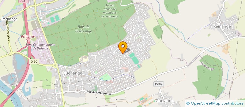 localisation de l'entreprise MONSIEUR KEVIN RENE ERNEST SINS  GUENANGE