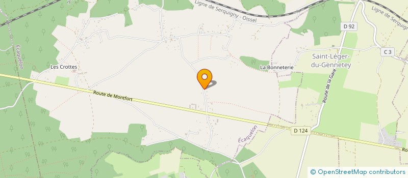 localisation de l'entreprise MONSIEUR KEVIN RENIER  ECAQUELON