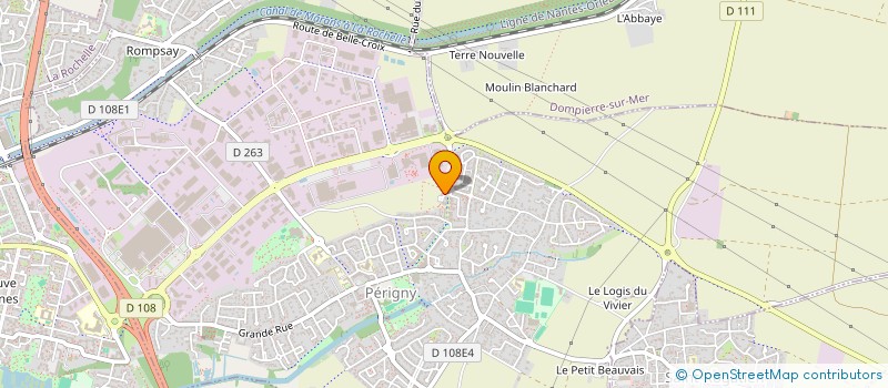 localisation de l'entreprise MONSIEUR KEVIN RETAILLEAU  PERIGNY