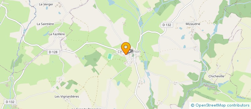 localisation de l'entreprise MONSIEUR KEVIN RICHON  BEUGNON-THIREUIL