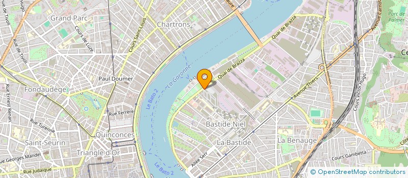 localisation de l'entreprise MONSIEUR KEVIN RIGAUDIE  BORDEAUX