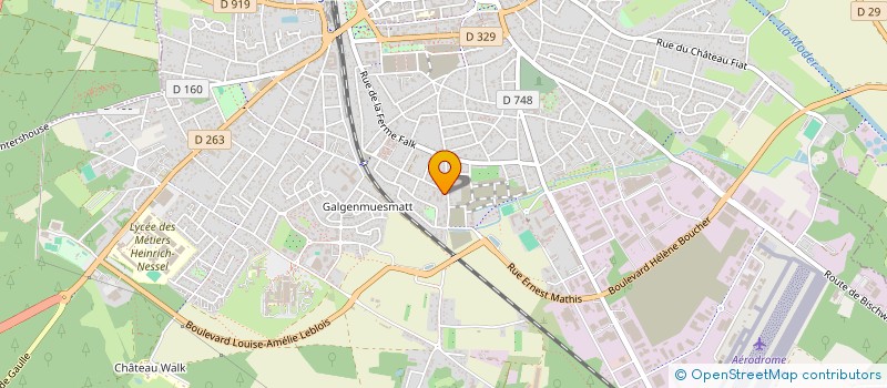 localisation de l'entreprise MONSIEUR KEVIN RISCHMANN  HAGUENAU