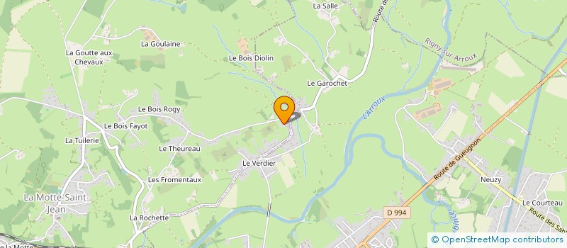 localisation de l'entreprise MONSIEUR KEVIN RITO  LA MOTTE-SAINT-JEAN