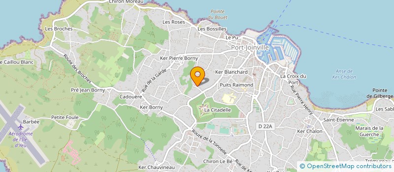 localisation de l'entreprise MONSIEUR KEVIN RIVALLIN à L'ILE-D'YEU