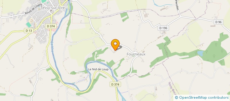 localisation de l'entreprise MONSIEUR KEVIN RIVIERE  FOURNEAUX