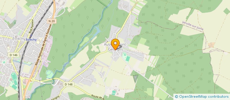 localisation de l'entreprise MONSIEUR KEVIN ROBIC  AUVERS-SAINT-GEORGES