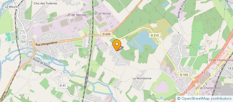 localisation de l'entreprise MONSIEUR KEVIN ROBTON à LA COURONNE