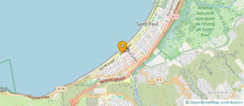 localisation de l'entreprise MONSIEUR KEVIN ROCHE  SAINT-PAUL