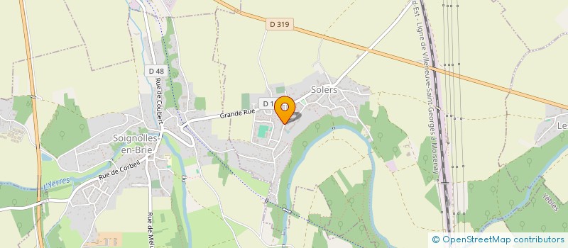 localisation de l'entreprise MONSIEUR KEVIN RODRIGUES  SOLERS