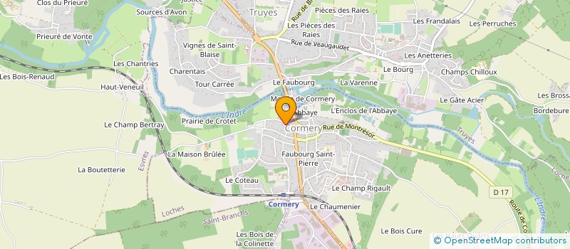 localisation de l'entreprise MONSIEUR KEVIN ROLAND  LOUANS