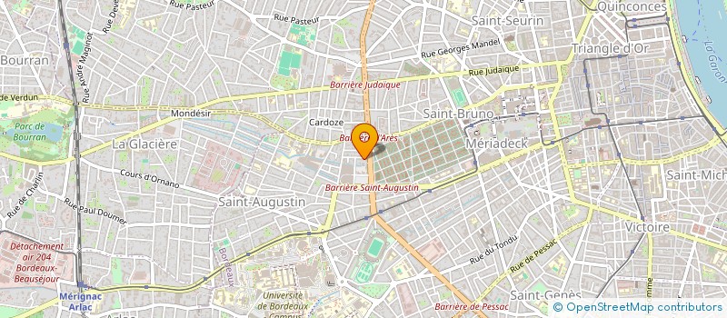 localisation de l'entreprise MONSIEUR KEVIN ROLLAND à BORDEAUX