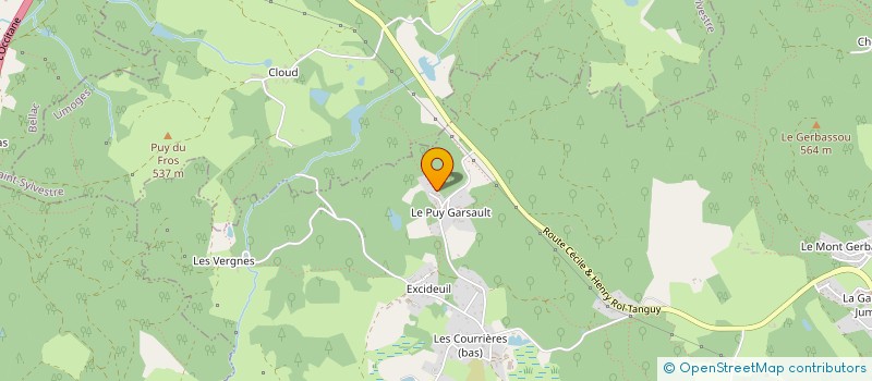 localisation de l'entreprise MONSIEUR KEVIN ROMANET  AMBAZAC