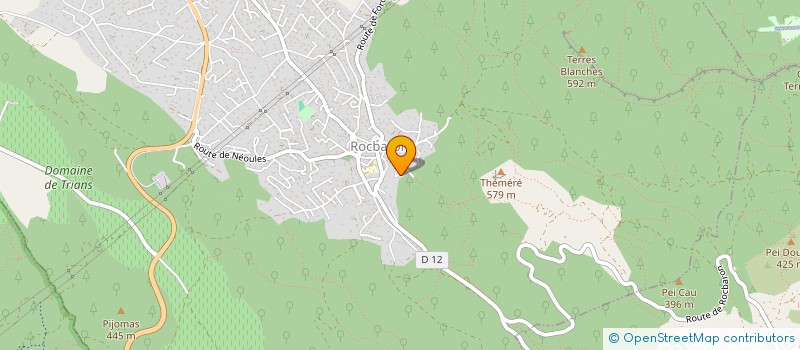 localisation de l'entreprise MONSIEUR KEVIN RONGICONI  STE ANASTASIE SUR ISSOLE