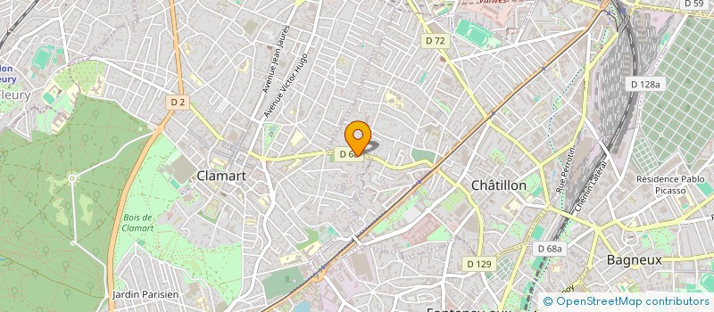 localisation de l'entreprise MONSIEUR KEVIN ROSET  VELIZY-VILLACOUBLAY