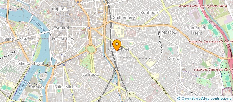 localisation de l'entreprise MONSIEUR KEVIN ROUAUD à TOULOUSE