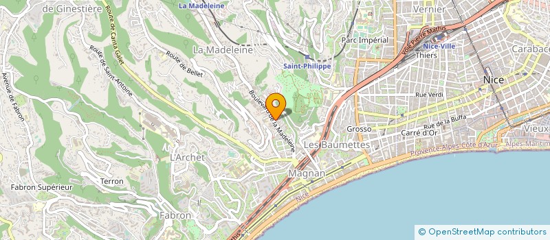 localisation de l'entreprise MONSIEUR KEVIN ROUEST à NICE