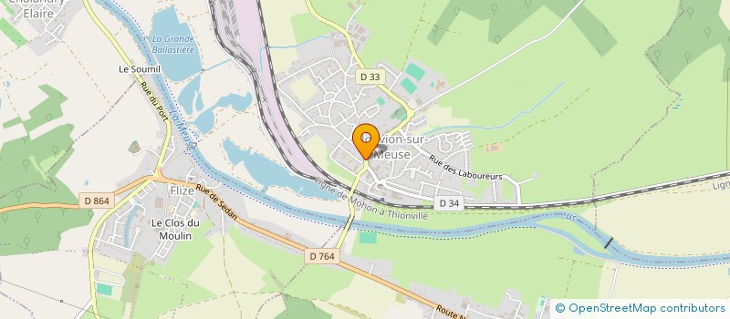 localisation de l'entreprise MONSIEUR KEVIN ROUSSEAU à NOUVION-SUR-MEUSE