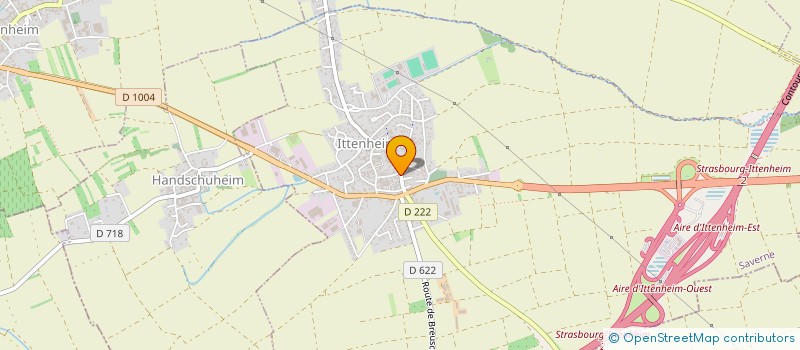 localisation de l'entreprise MONSIEUR KEVIN ROUVE  ITTENHEIM