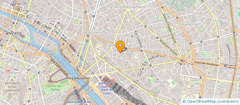 localisation de l'entreprise MONSIEUR KEVIN ROUX à PARIS