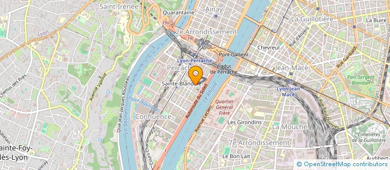 localisation de l'entreprise MONSIEUR KEVIN ROUX  LYON