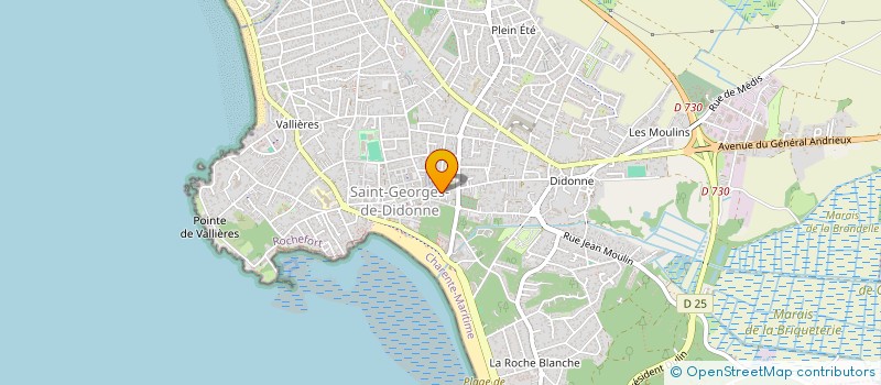 localisation de l'entreprise MONSIEUR KEVIN ROUX  SAINT-GEORGES-DE-DIDONNE